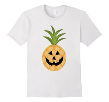 Funny Hipster Pineapple Jack-O' Lantern Halloween Shirt