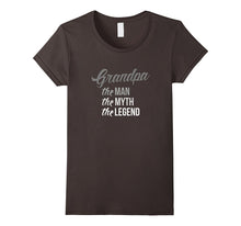2017 Grandpa the Man Myth Legend Shirt Papa Father Grand Dad