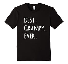 Best Grampy Ever Tshirt - Grandpa Nickname Text T Shirt Tee