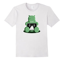Funny and Cute X-Ray Hungry Hippo T-Shirt
