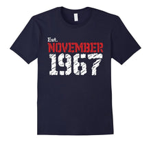 Est November 1967 Shirt 50th Birthday Gifts TShirt