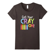 Get Your Cray on Crayon Crazy Silly Coloring Kids T-Shirt