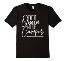 Funny Camping T-Shirt 'I'm the Queen of the Camper'