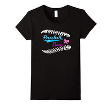Baseball Gender Reveal Team Shirt-Baseball or Bow Party Team