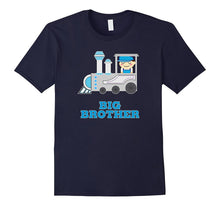 Kids Boys Train Big Brother Shirt