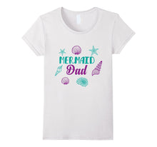 Dad Mermaid Funny Matching Shirts Merdad Matching Cute Set