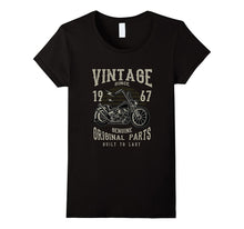 50th Birthday 1967 Vintage Retro Motorcycle Chopper Tshirt