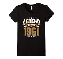 Legend Since 1961 T-Shirt for 56 Years Old Birthday Gifts