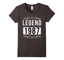 1987 Birthday Shirt Legend Since 1987 Born in 1987 Tee