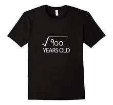 30th Birthday Gift Shirt 30 Years Old Funny Square Root Tee