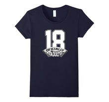 18th Birthday Officially an Adult Now White T-Shirt