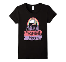 Magical Pregnant Unicorn - Cute Funny Pregnancy T-Shirt