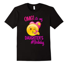 Emoji Daddy of the Birthday Girl Emoji Shirt