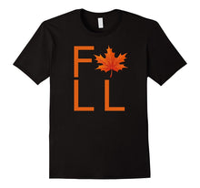 Fall Leaf Shirt Love Autumn Season Colorful Foliage Tee