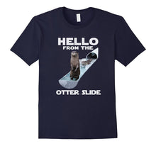 Otter T-Shirt Hello From the Otter Slide Shirt