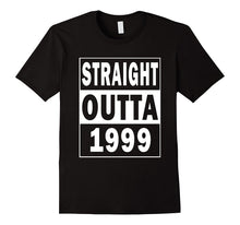 Straight Outta 1999 T-Shirt Funny 18th Birthday Gift Tee