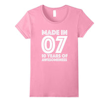 10th Birthday Shirt Gift Age 10 Year Old Boy Girl T-Shirt