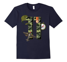 11th Birthday Camouflage Hero Army Soldier T-Shirt