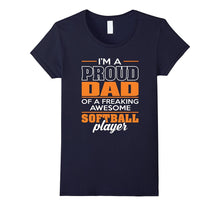I'm Proud Dad Play Softball T Shirt Fathers Day Gifts