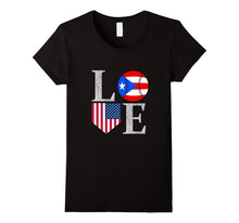 Puerto Rican Love Baseball Home USA Boricua Flag Ball Shirt