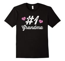 Number 1 Grandma T Shirt Top Cute Gift Tee for Her