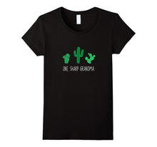 One Sharp Grandma Shirt, Funny Cute Cactus Cacti Gift