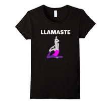 Funny Namaste Yoga Llama Llamaste T-Shirt