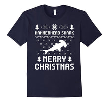Hammerhead Shark Christmas T-Shirt, Ugly Christmas Sweater