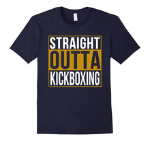 Straight Outta Kickboxing T-Shirt - Funny Kickboxing TShirts