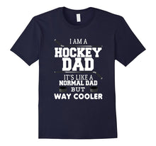 FUNNY HOCKEY DAD T-Shirt Father's Day Papa Tee