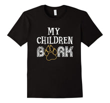 My Children Bark Dogs Love T-Shirt Dog Paw Tee Shirt