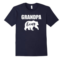 Mens Grandpa Bear Shirt Funny Grandpa Family Father's Day Gift