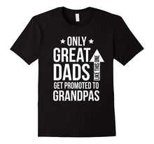 Mens Great Dads Promoted to Grandpas Father's Day Granddad Gift