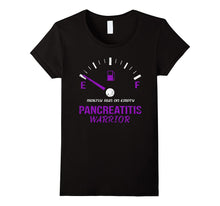 Pancreatitis Warrior Mostly Run on Empty T Shirt