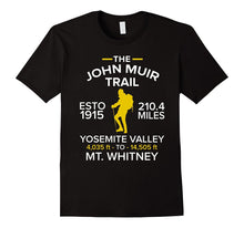 The JOHN MUIR TRAIL T-Shirt Yosemite to Mt.Whitney