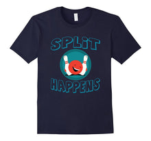 Split Happens Funny Bowling Shirt League T-Shirt
