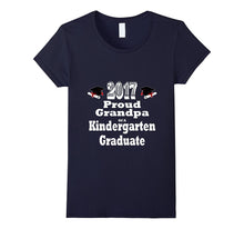 2017 Kindergarten Graduation Shirt Proud Grandpa Graduate