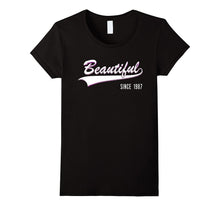 30th Birthday Gift Shirt Beautiful Since 1987 30 Year Old