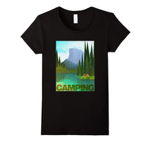 Camping Gear Tent Nature Fire Pit Outdoors T Shirt
