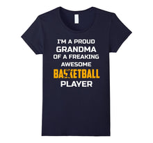I'm Proud Grandma Freaking Awesome Basketball Player Shirt