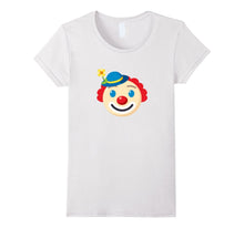 Emoji T-Shirt Clown Face Emoticon Funny Circus