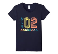 2002 Original Birthday T-Shirt 15 Years Old Kid's Gifts