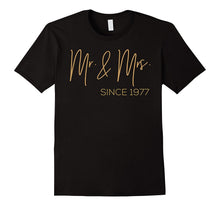 40th Wedding Anniversary Gift Ideas Couples T Shirt