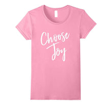 Choose Joy Christian Faith Inspirational Distressed Shirt