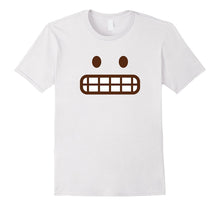 Emoji Nervous Face T-Shirt Grimacing Halloween Emoji Costume