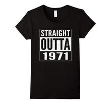 Straight Outta 1971 Birthday Gift Idea Funny T-Shirt