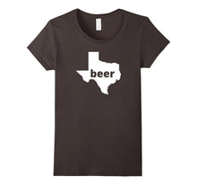 State of Texas Beer Drinking T-Shirt