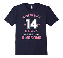 Made in 2003 Awesome Cute T-Shirt Funny 14th Birthday Gift