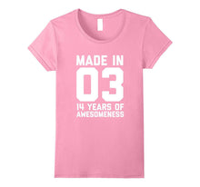 14th Birthday Shirt Gift Age 14 Year Old Boy Girl Tshirt Tee