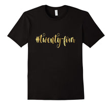 24th Birthday Shirt Gift Party Gold Twenty Four 24